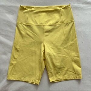 Girlfriend Collective Small Lemon Bike Short